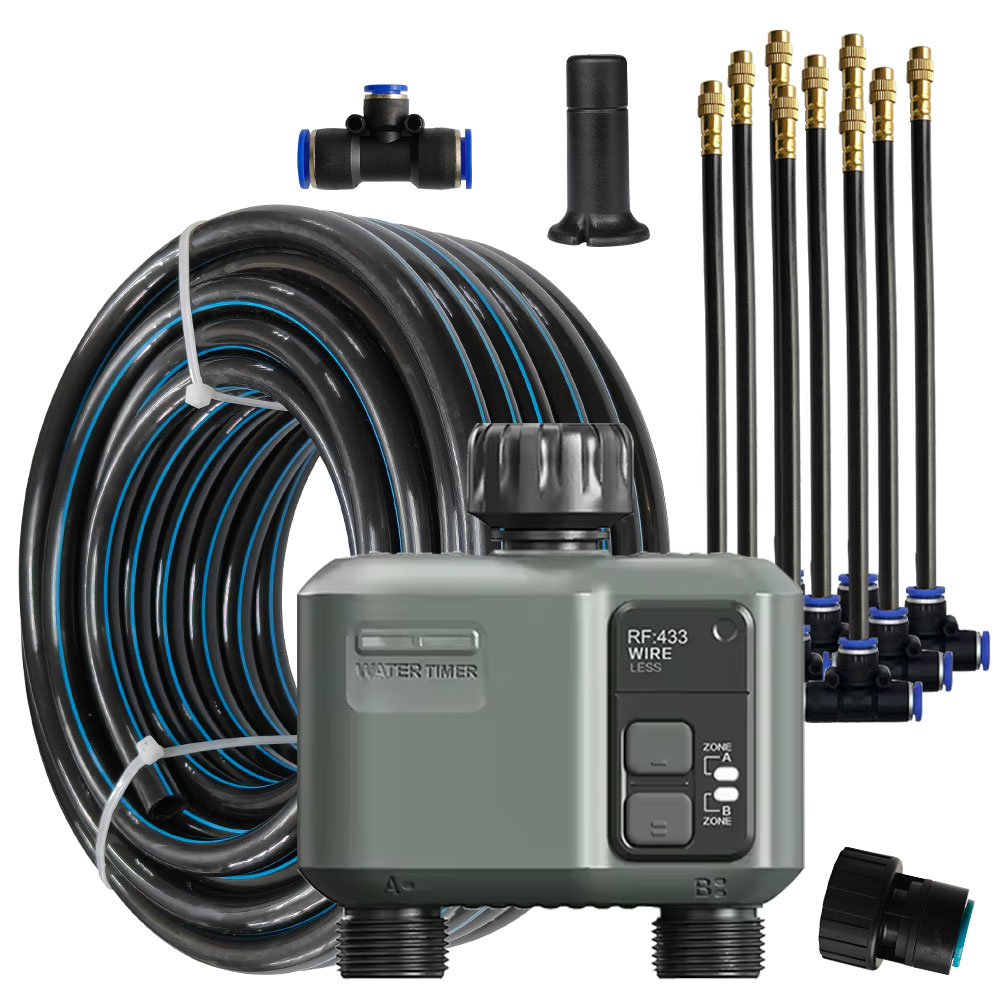 Wifi Irrigation Timer - Temporizador de riego inteligente 2Zone Tuya