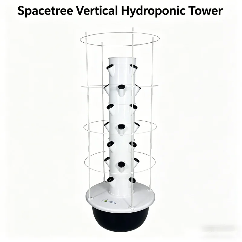 Smart Garden Tower - Sistema de Jardín Vertical Hidropónico Inteligente