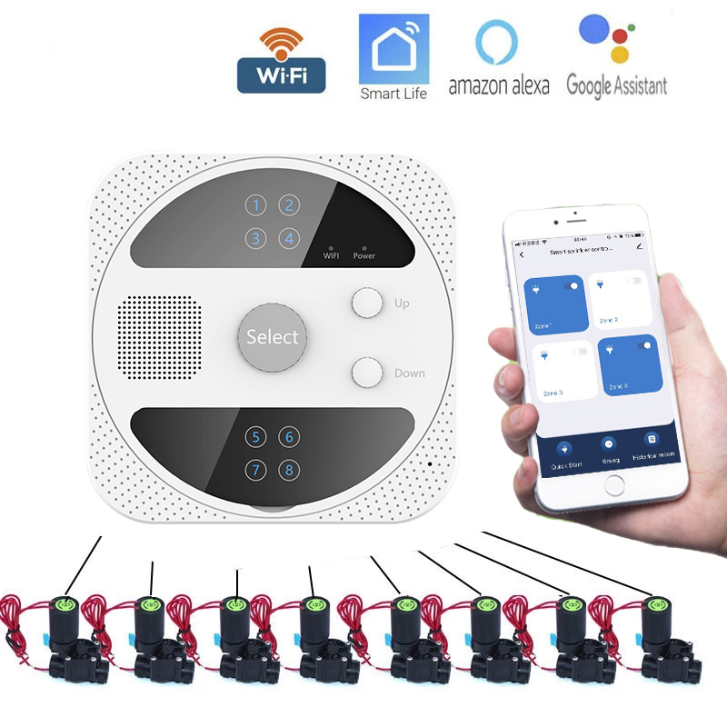 Smart Garden Keeper - Temporizador de riego inteligente con WIFI,