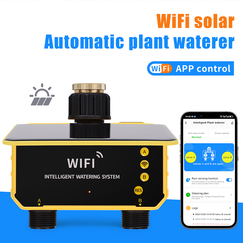 Wifi Irrigation Timer - Temporizador de Riego Solar WiFi con
