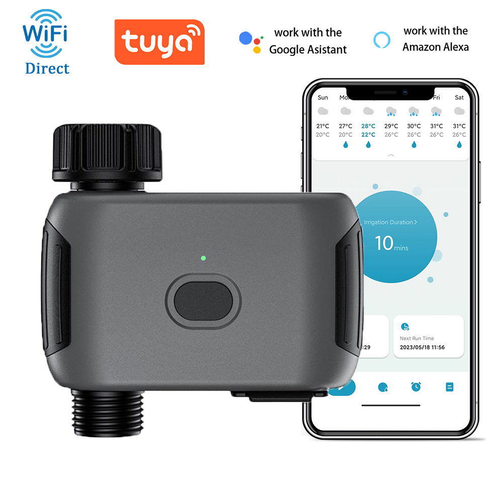 Smart Garden Tap - Temporizador de aspersor Wifi Insoma, sistema