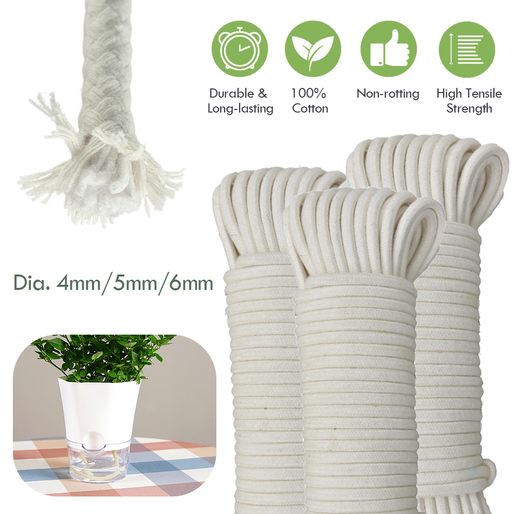 Smart Garden Tower - Cordón de mecha de algodón de