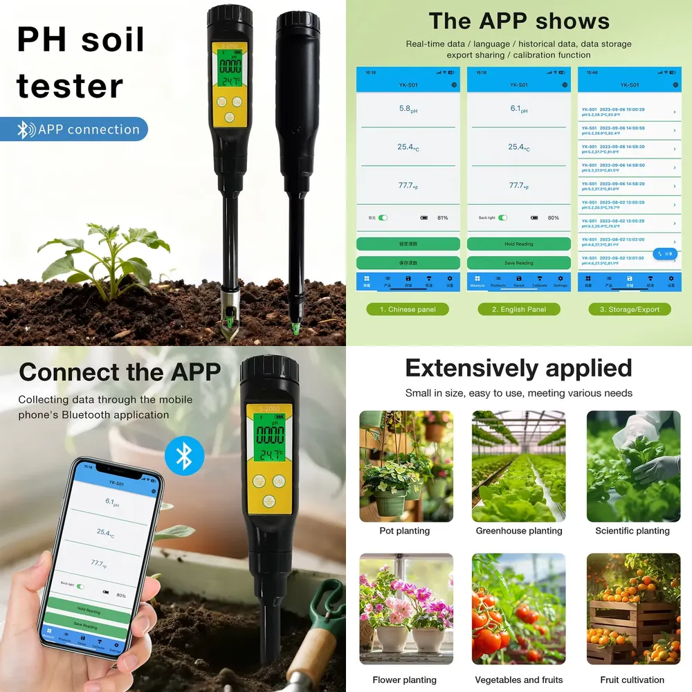 Medidor de pH Inteligente para - Smart Garden Usa reseña y precio