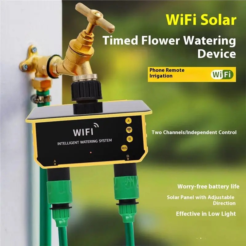 Controlador de Riego Solar WIF - Smart Garden Tap reseña y precio