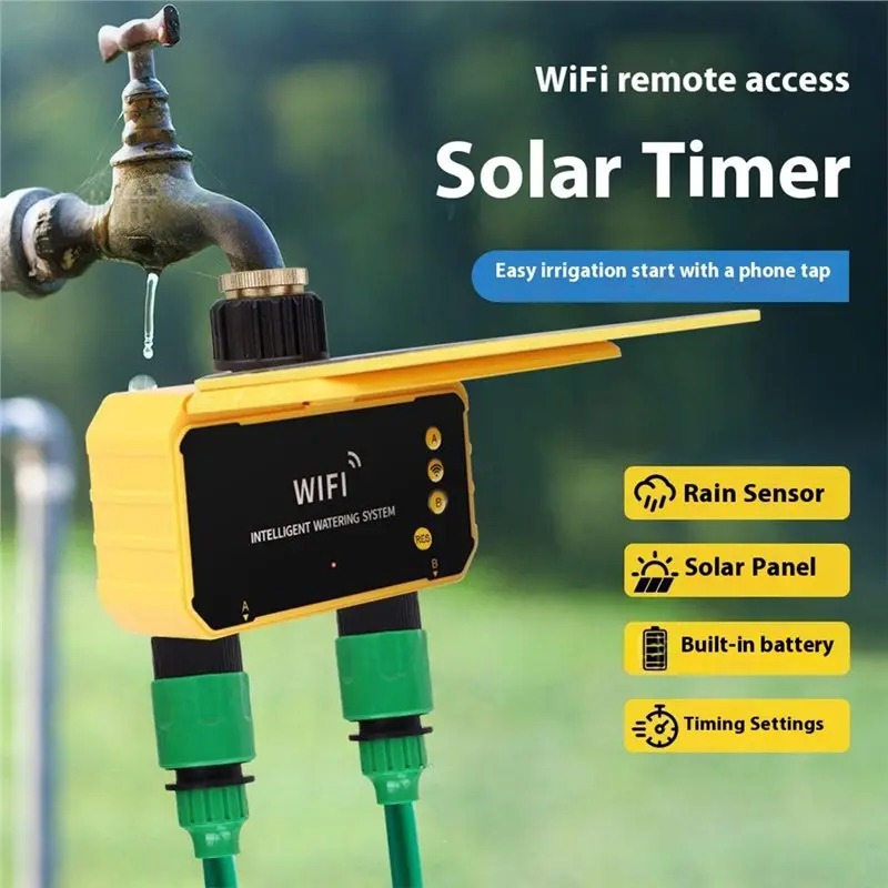 Controlador de Riego Solar WIF - Smart Garden Tap reseña y precio