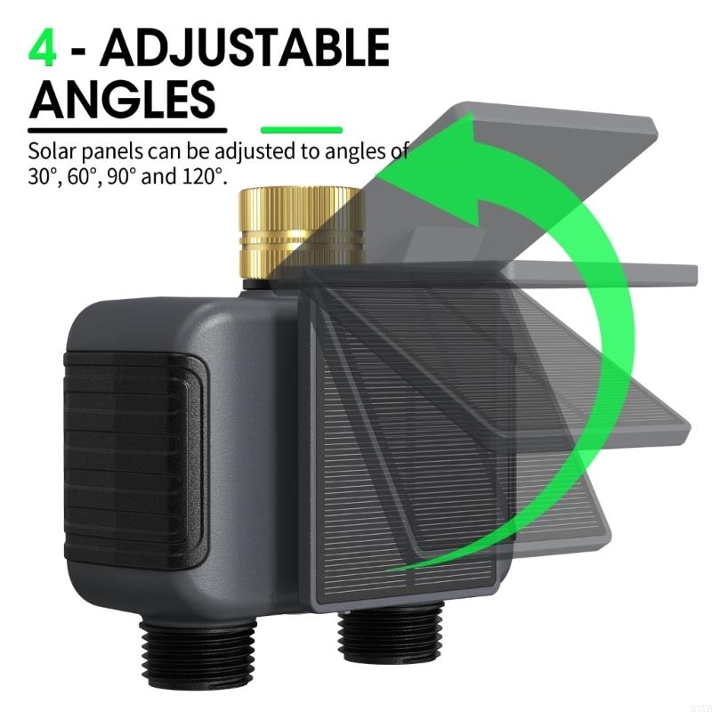Temporizador agua solar 2 zona - Wifi Irrigation Timer reseña y precio