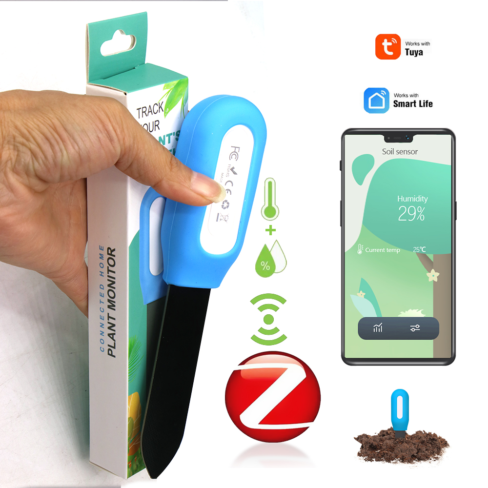 Sensor inteligente de suelo Zi - Smart Garden Usa reseña y precio
