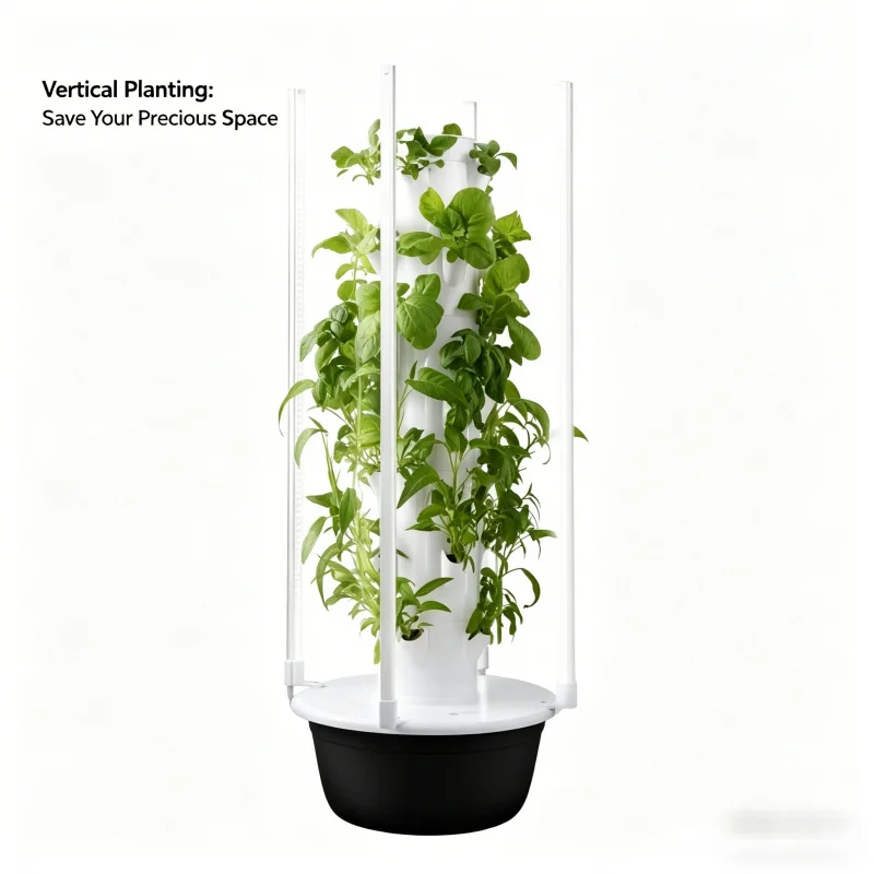 Torre Hidropónica Spacetree de - Smart Garden Tower reseña y precio