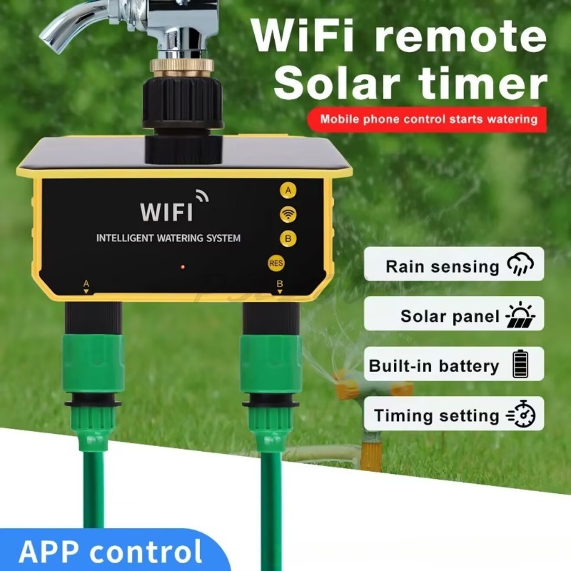 Controlador de Riego con Válvu - Wifi Irrigation Timer reseña y precio