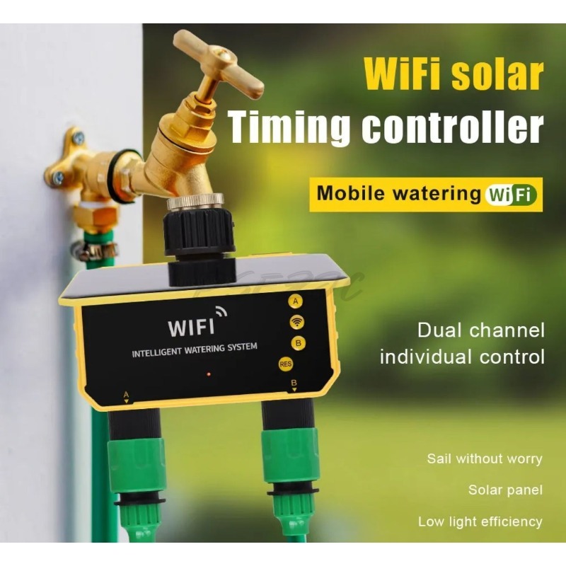 Controlador de Riego con Válvu - Wifi Irrigation Timer reseña y precio