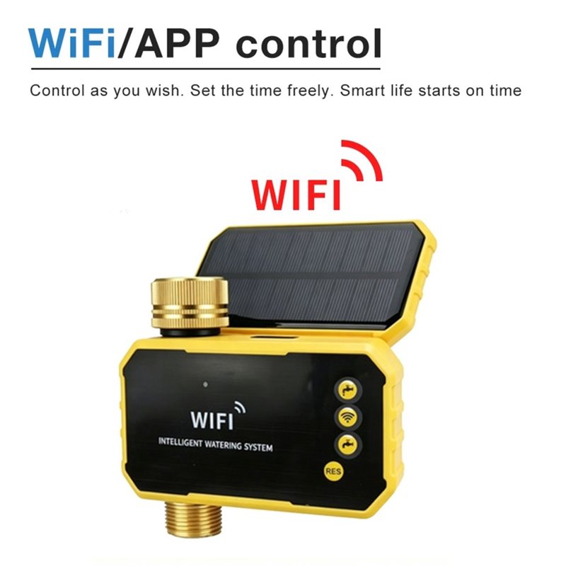 Controlador de riego solar WIF - Smart Garden Tap reseña y precio