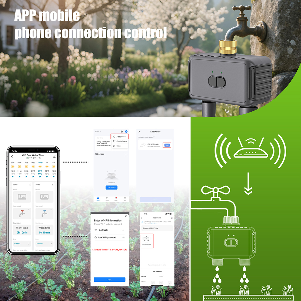 Temporizador de Riego Automáti - Wifi Irrigation Timer reseña y precio