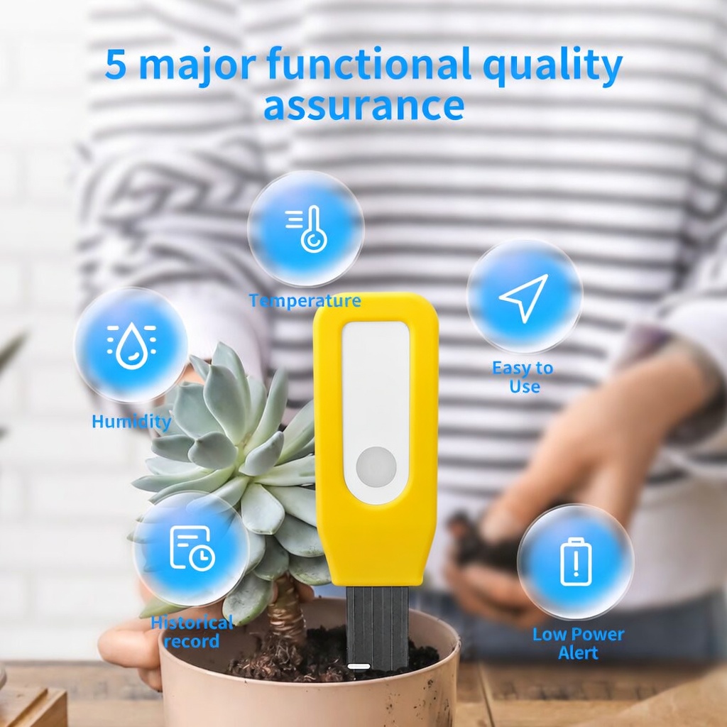 Monitor de Suelo WiFi Tuya, Se - Smart Garden Monitor reseña y precio