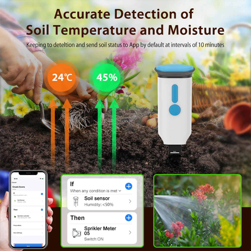 Sensor de Humedad del Suelo In - Smart Garden Monitor reseña y precio