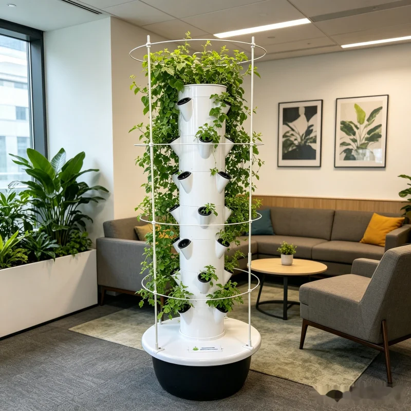 Torre de Cultivo Vertical Inte - Smart Garden Tower reseña y precio