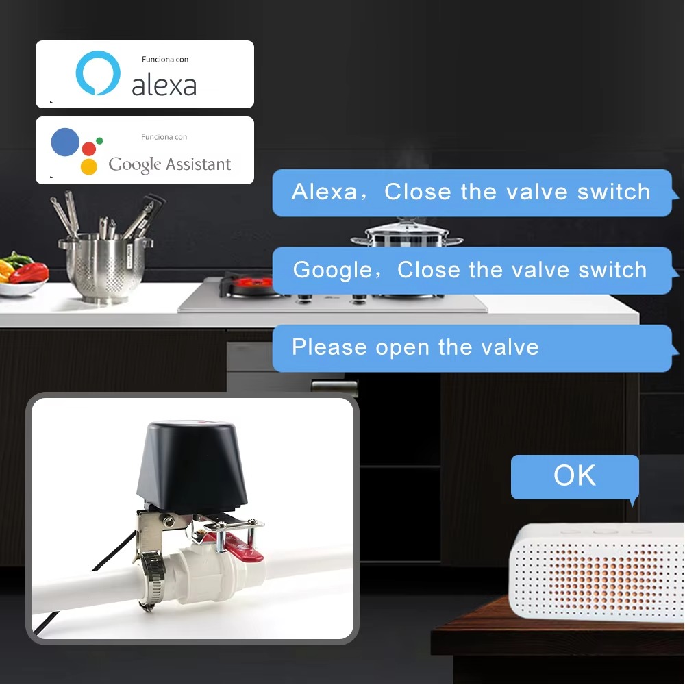 Válvula de agua Tuya Zigbee o  - Smart Garden Tap reseña y precio