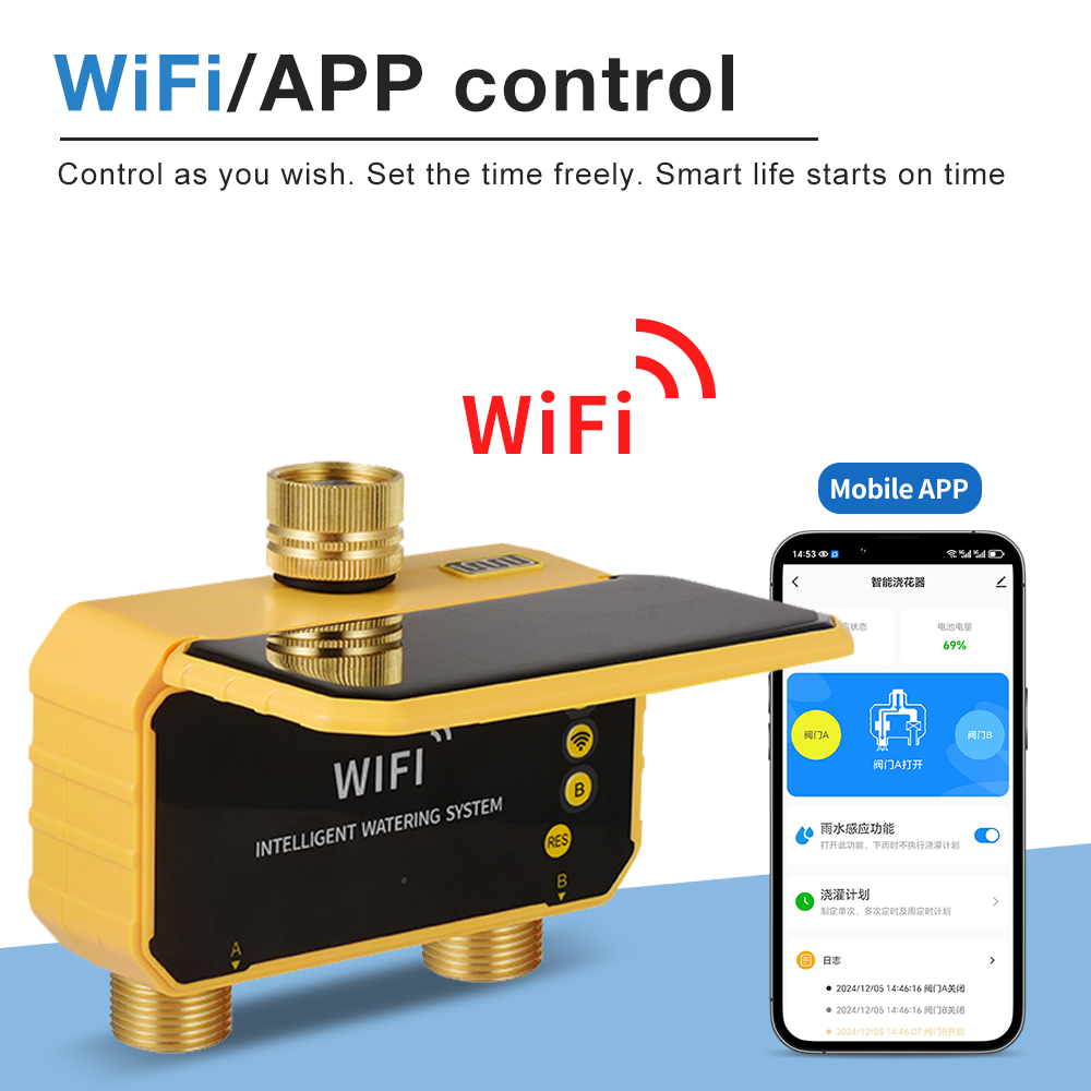 Temporizador de Riego Solar Wi - Smart Garden Tap reseña y precio