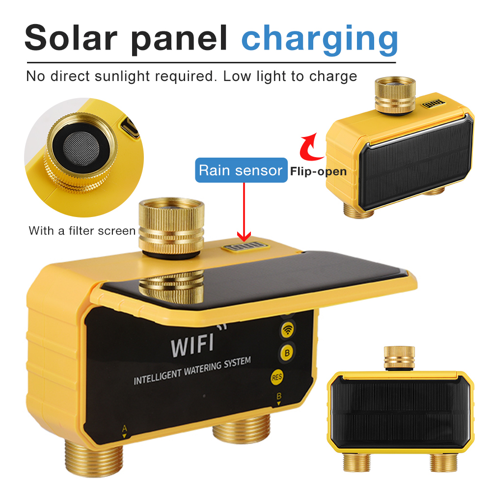 Temporizador de Riego Solar Wi - Smart Garden Tap reseña y precio
