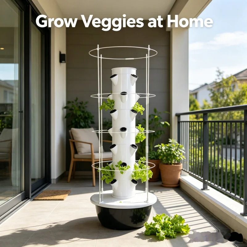 Sistema de Jardín Vertical Hid - Smart Garden Tower reseña y precio