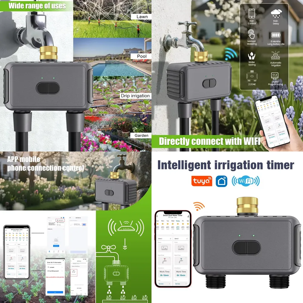 Temporizador de Riego Intelige - Smart Garden Usa reseña y precio