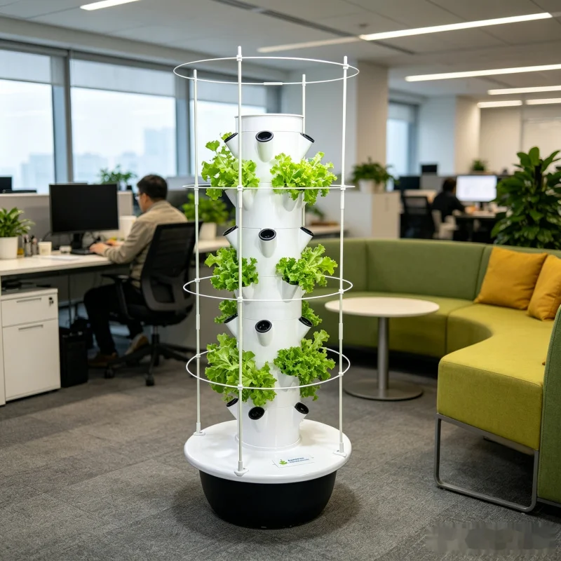 Torre Hidropónica Vertical de  - Smart Garden Tower reseña y precio