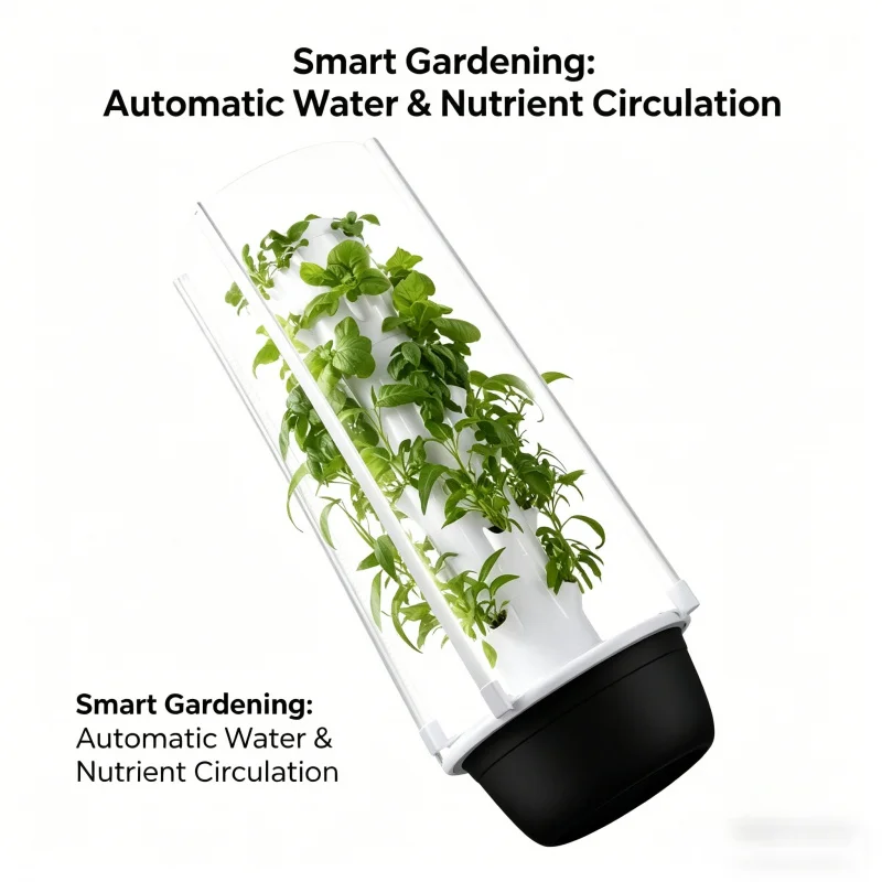 Torre Hidropónica Vertical Spa - Smart Garden Tower reseña y precio