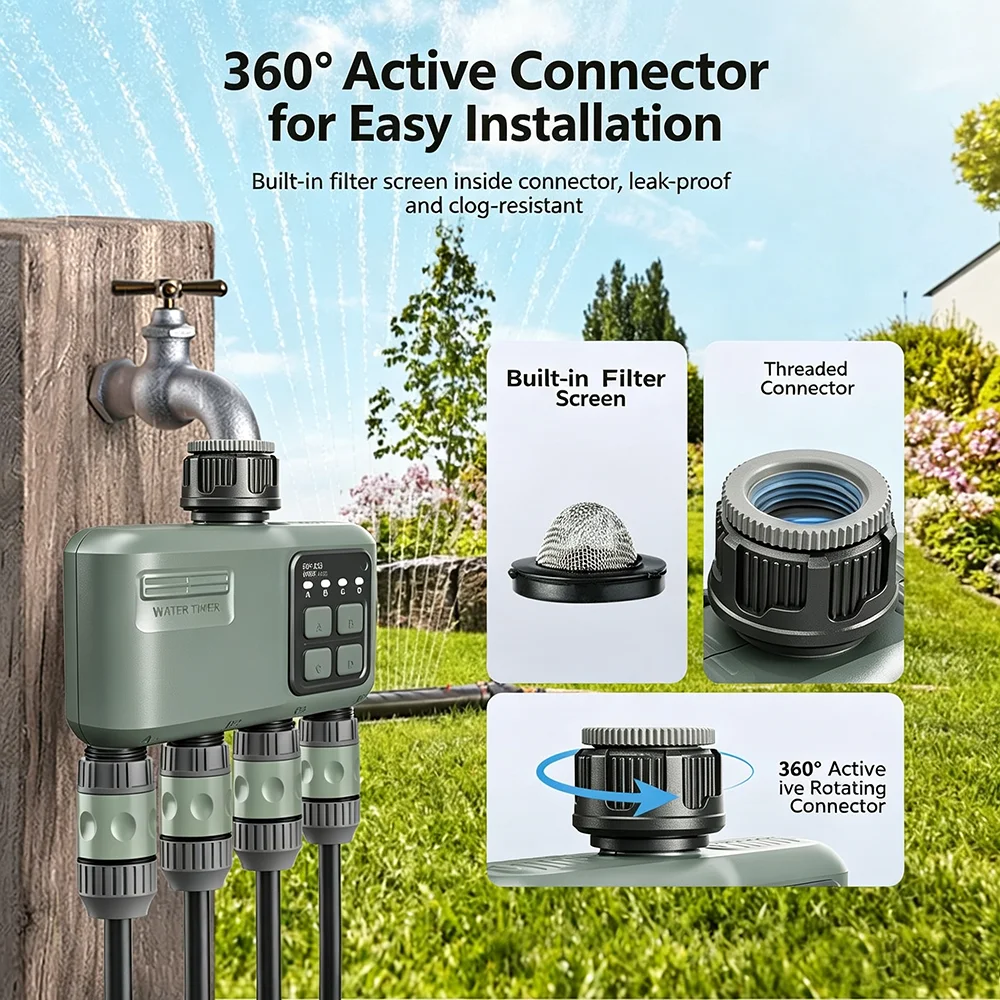 Temporizador de Riego Intelige - Wifi Irrigation Timer reseña y precio