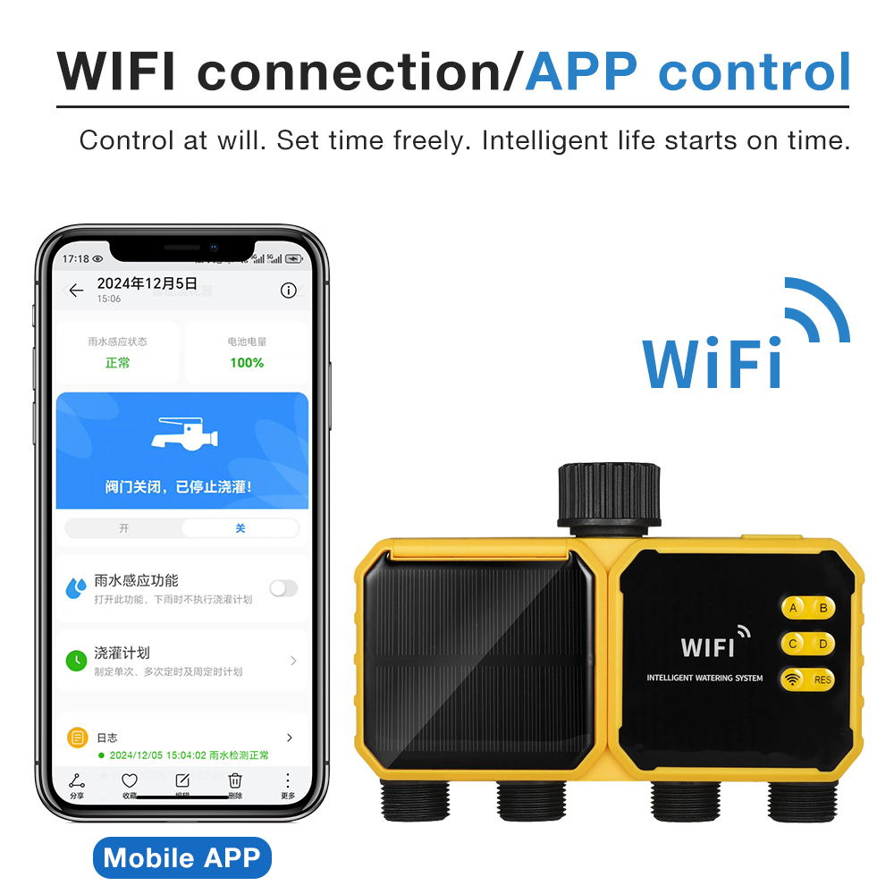 Temporizador de Riego Solar Wi - Smart Garden Keeper reseña y precio