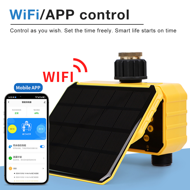 Temporizador de Riego Solar Wi - Wifi Irrigation Timer reseña y precio