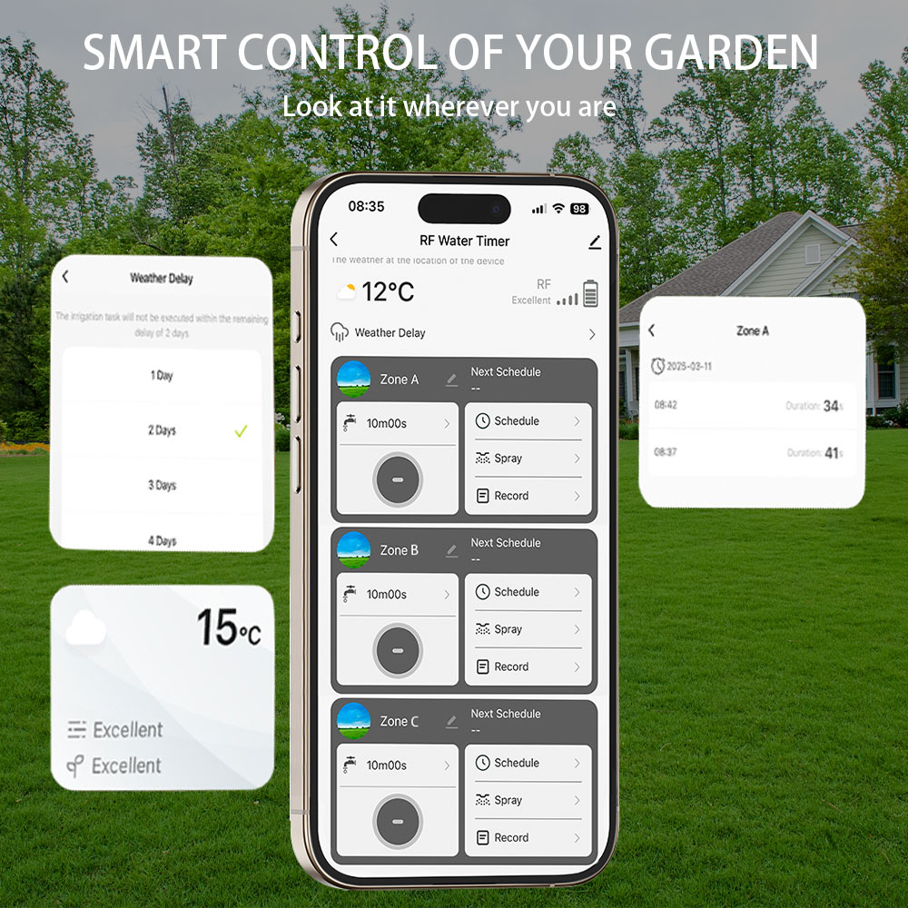 Temporizador de agua Tuya Wifi - Wifi Irrigation Timer reseña y precio
