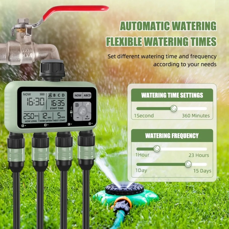 Temporizador Digital para Rieg - Smart Garden Tap reseña y precio